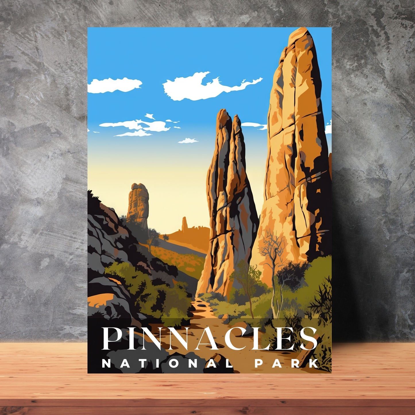 Pinnacles National Park Poster | S01