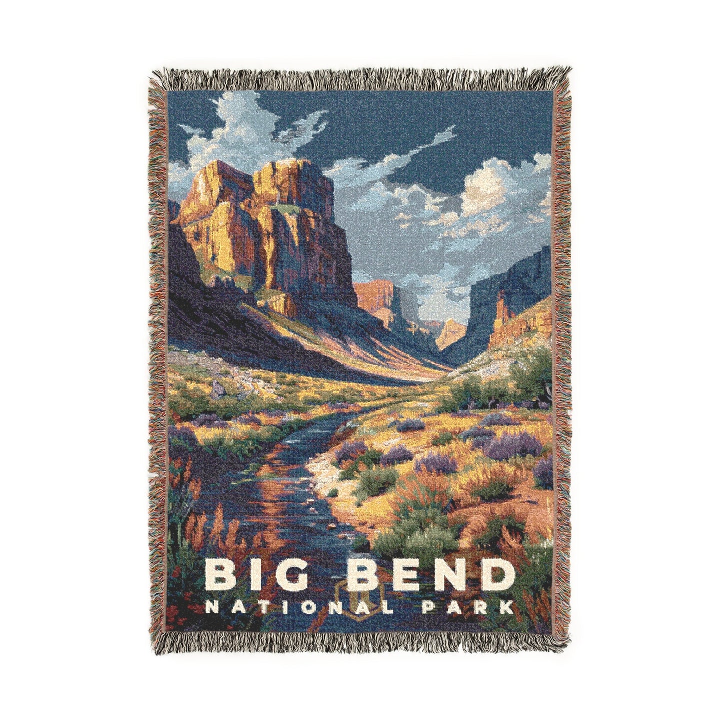 Big Bend National Park Woven Blanket | S18