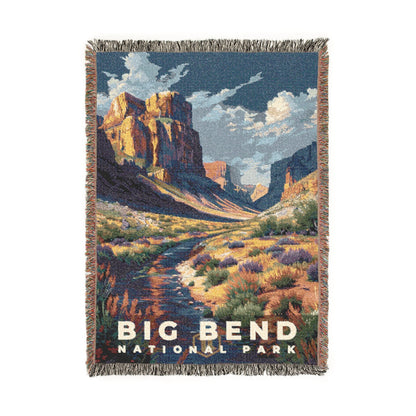 Big Bend National Park Woven Blanket | S18