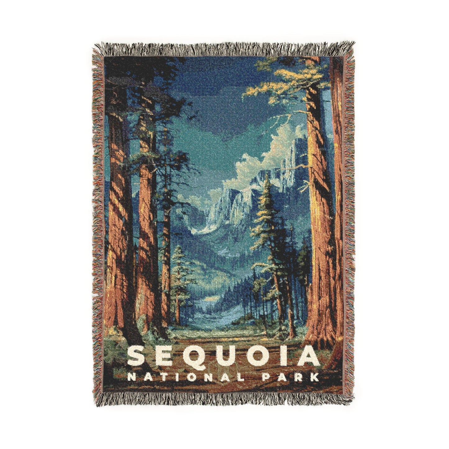 Sequoia National Park Woven Blanket | S16
