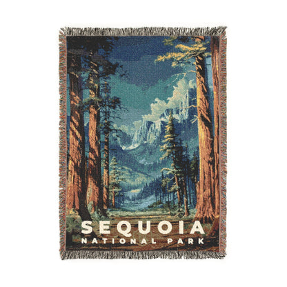 Sequoia National Park Woven Blanket | S16