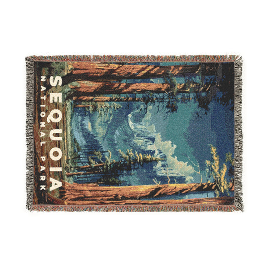 Sequoia National Park Woven Blanket | S16