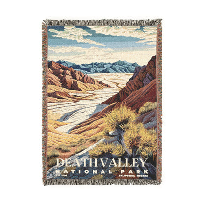 Death Valley National Park Woven Blanket | S02