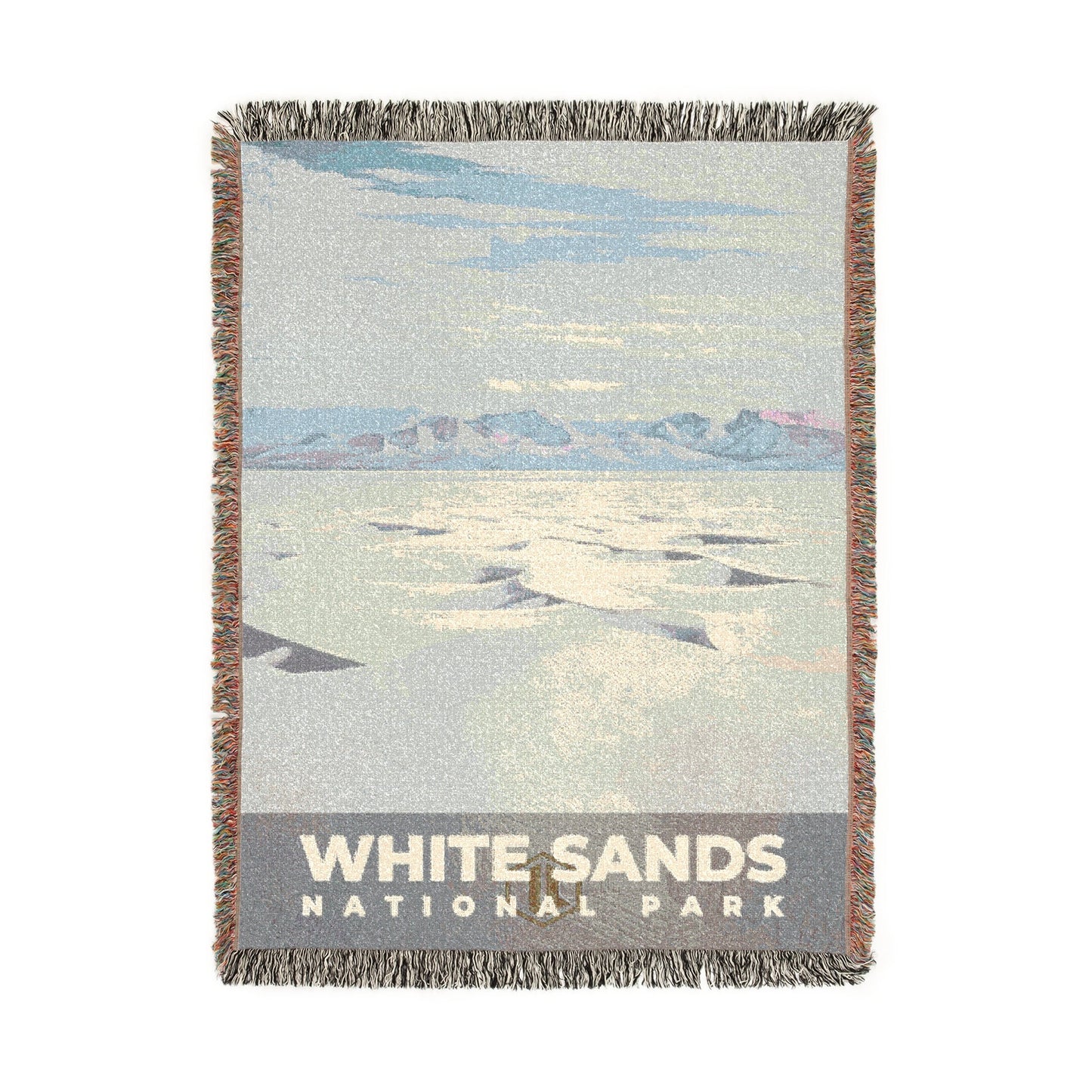 White Sands National Park Woven Blanket | S09