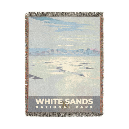 White Sands National Park Woven Blanket | S09