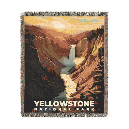 Yellowstone National Park Woven Blanket | S07