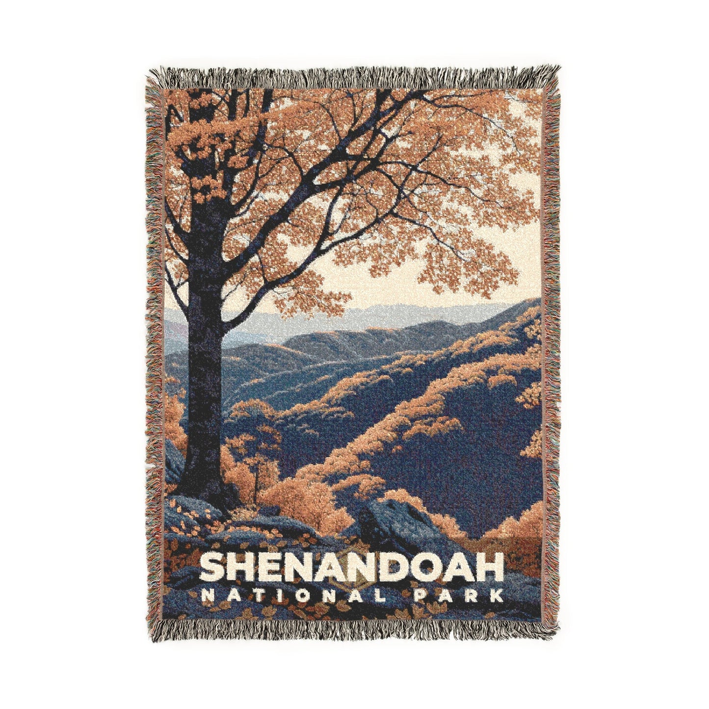 Shenandoah National Park Woven Blanket | S19
