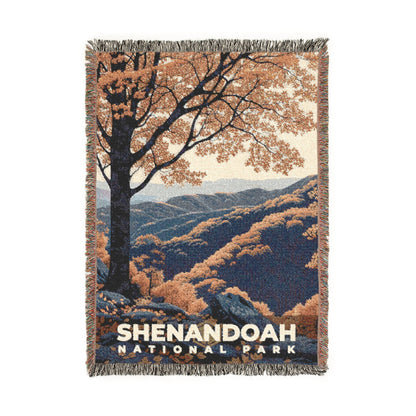Shenandoah National Park Woven Blanket | S19