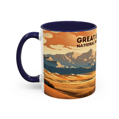 Great Sand Dunes National Park Mug | Accent Coffee Mug (11, 15oz)