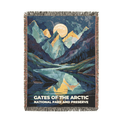 Gates of the Arctic National Park Woven Blanket | S20