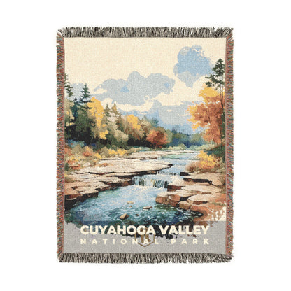 Cuyahoga Valley National Park Woven Blanket | S08