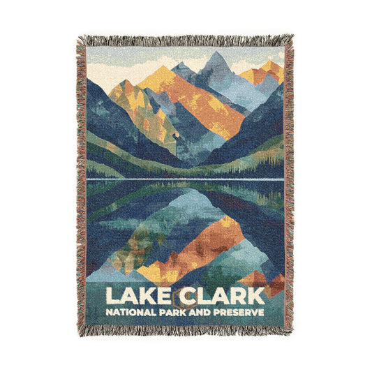 Lake Clark National Park Woven Blanket | S20
