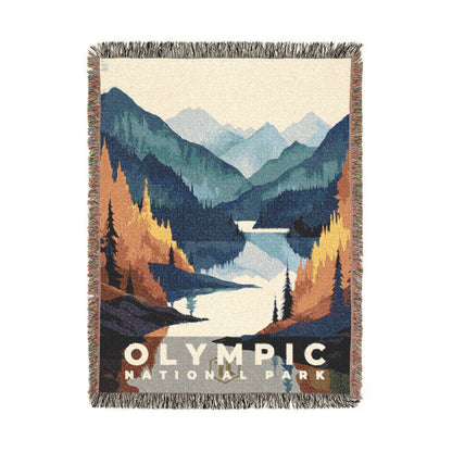 Olympic National Park Woven Blanket | S20