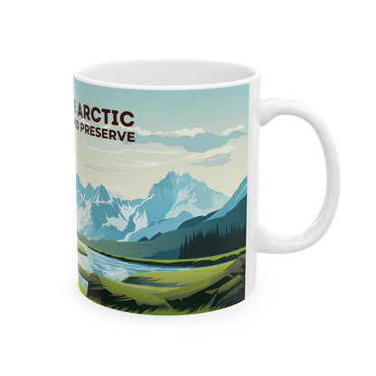 Gates of the Arctic National Park Mug | White Ceramic Mug (11oz, 15oz)