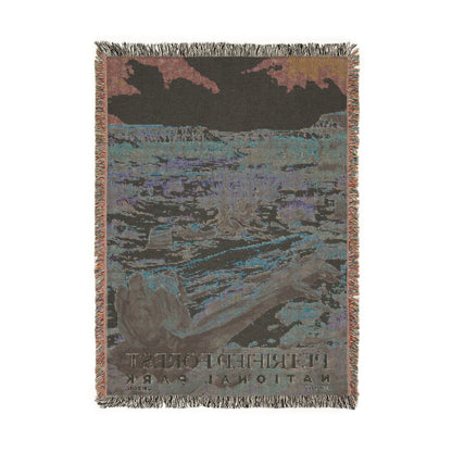Petrified Forest National Park Woven Blanket | S02