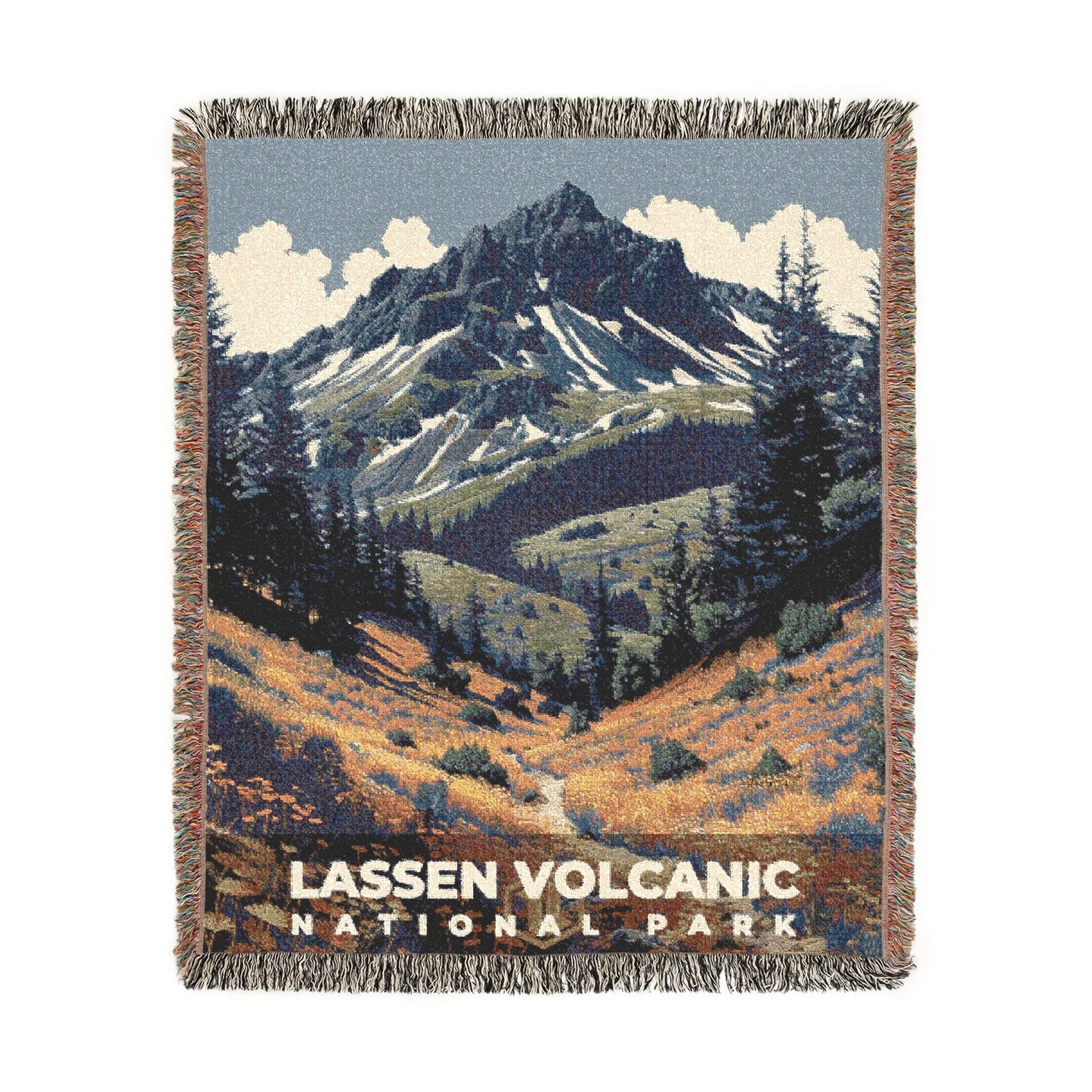 Lassen Volcanic National Park Woven Blanket | S19