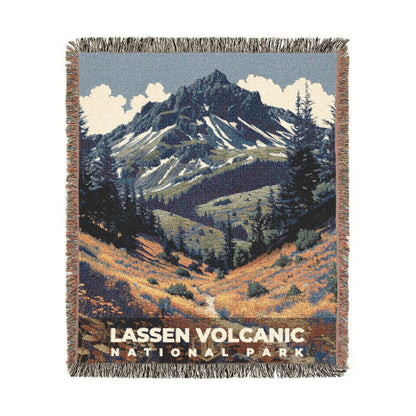Lassen Volcanic National Park Woven Blanket | S19