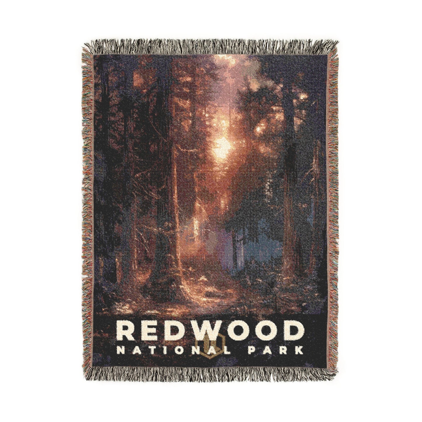 Redwood National Park Woven Blanket | S12