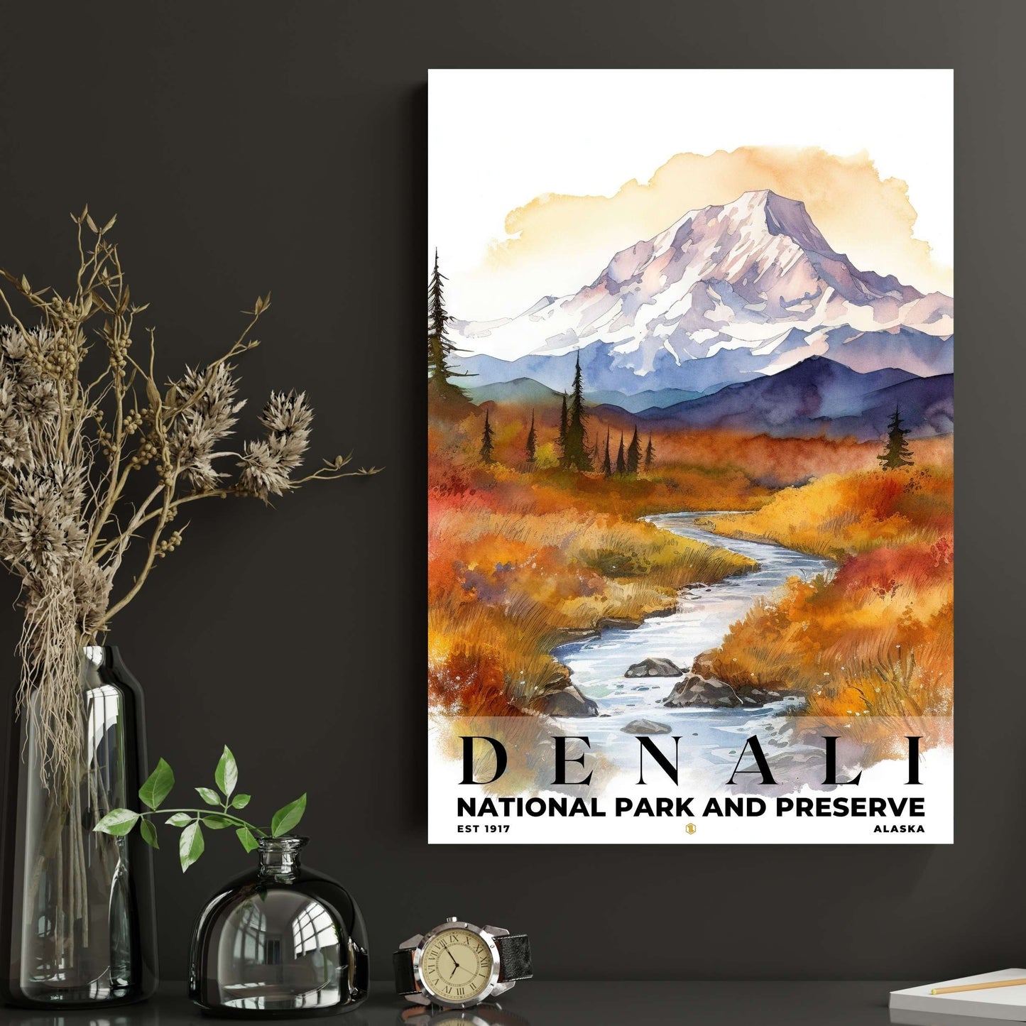 Denali National Park Poster | S04