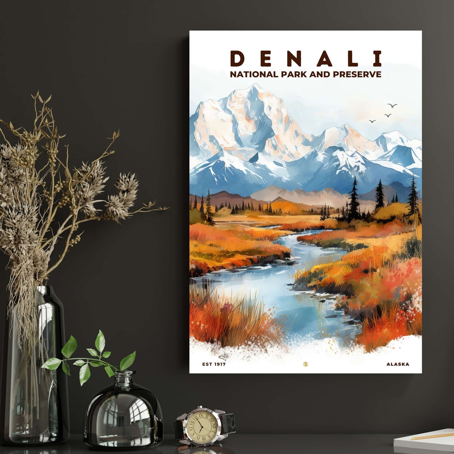 Denali National Park Poster | S08