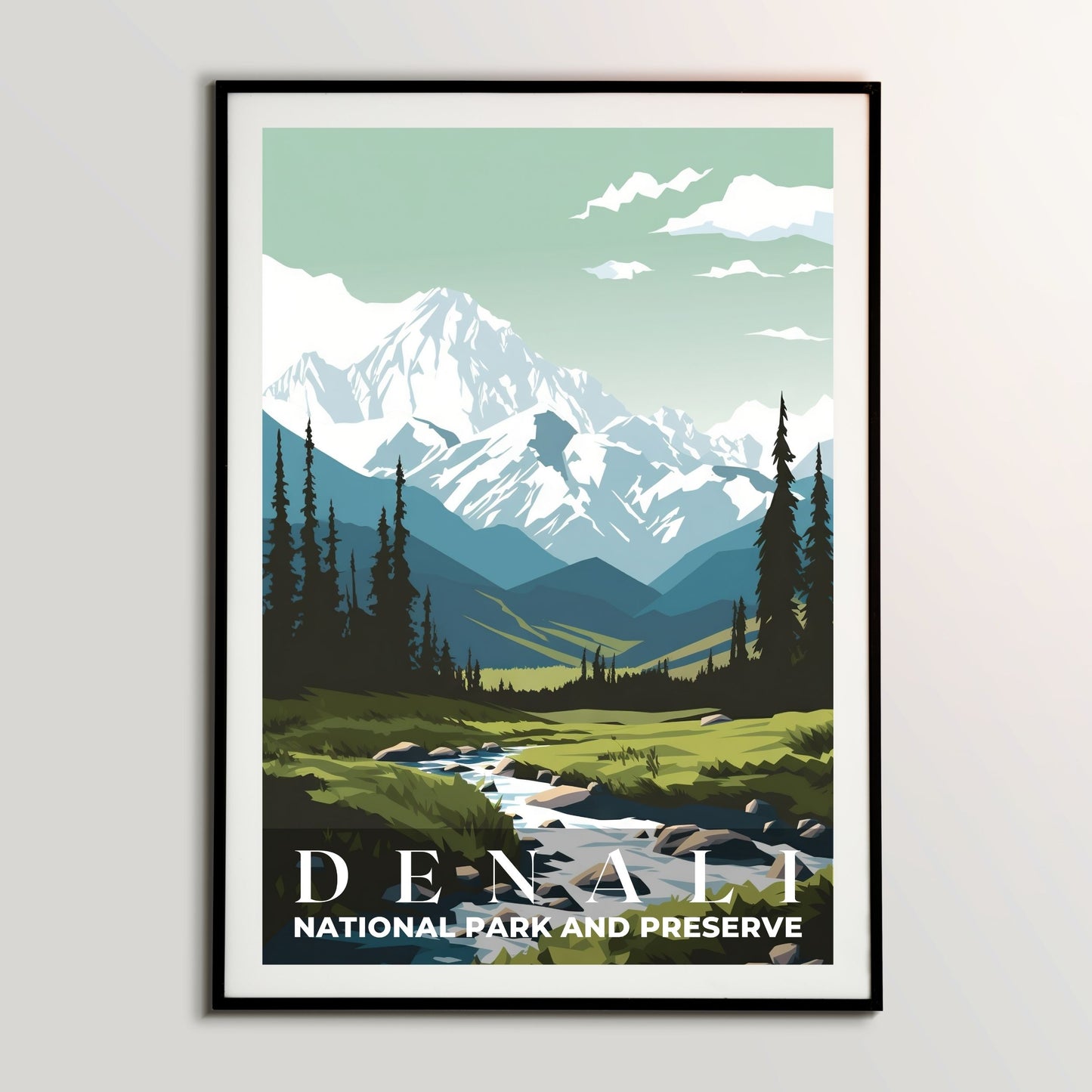 Denali National Park Poster | S01