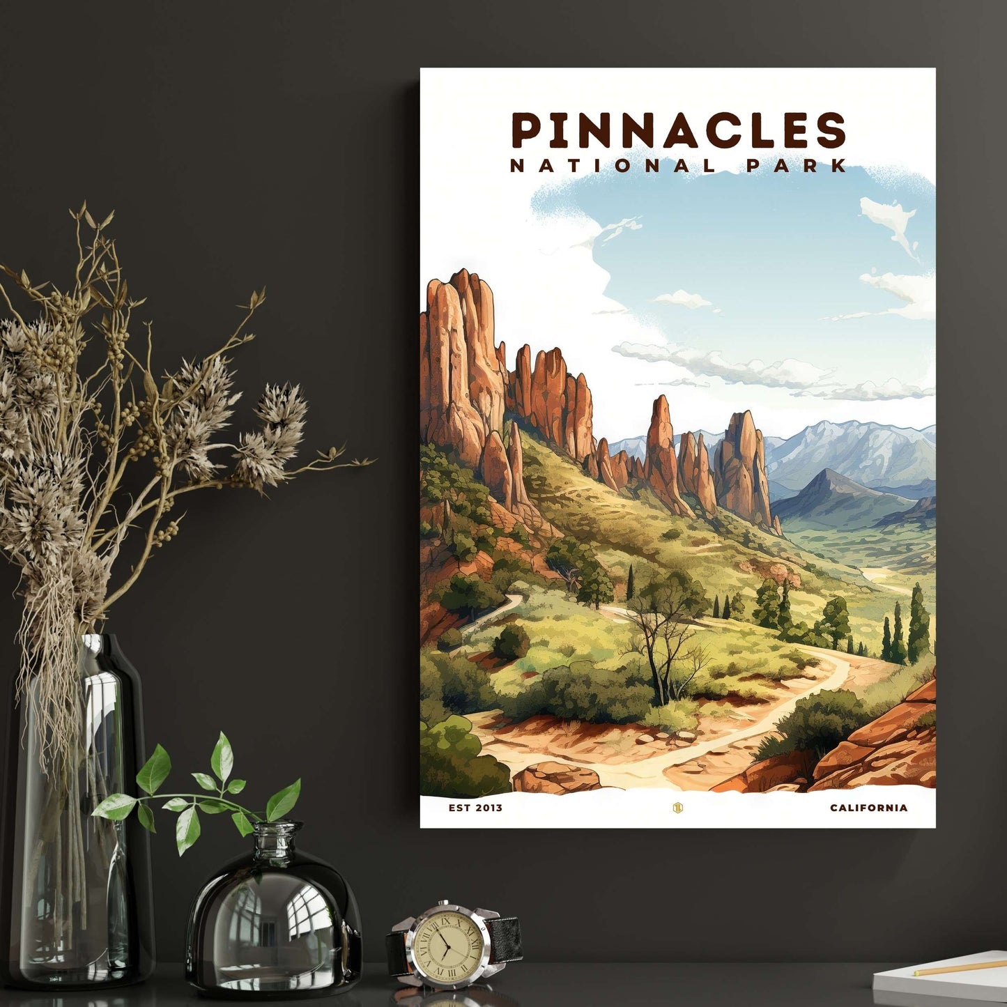 Pinnacles National Park Poster | S08