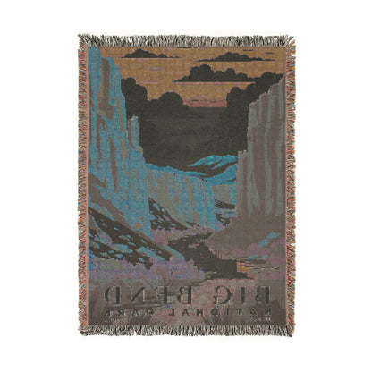 Big Bend National Park Woven Blanket | S03