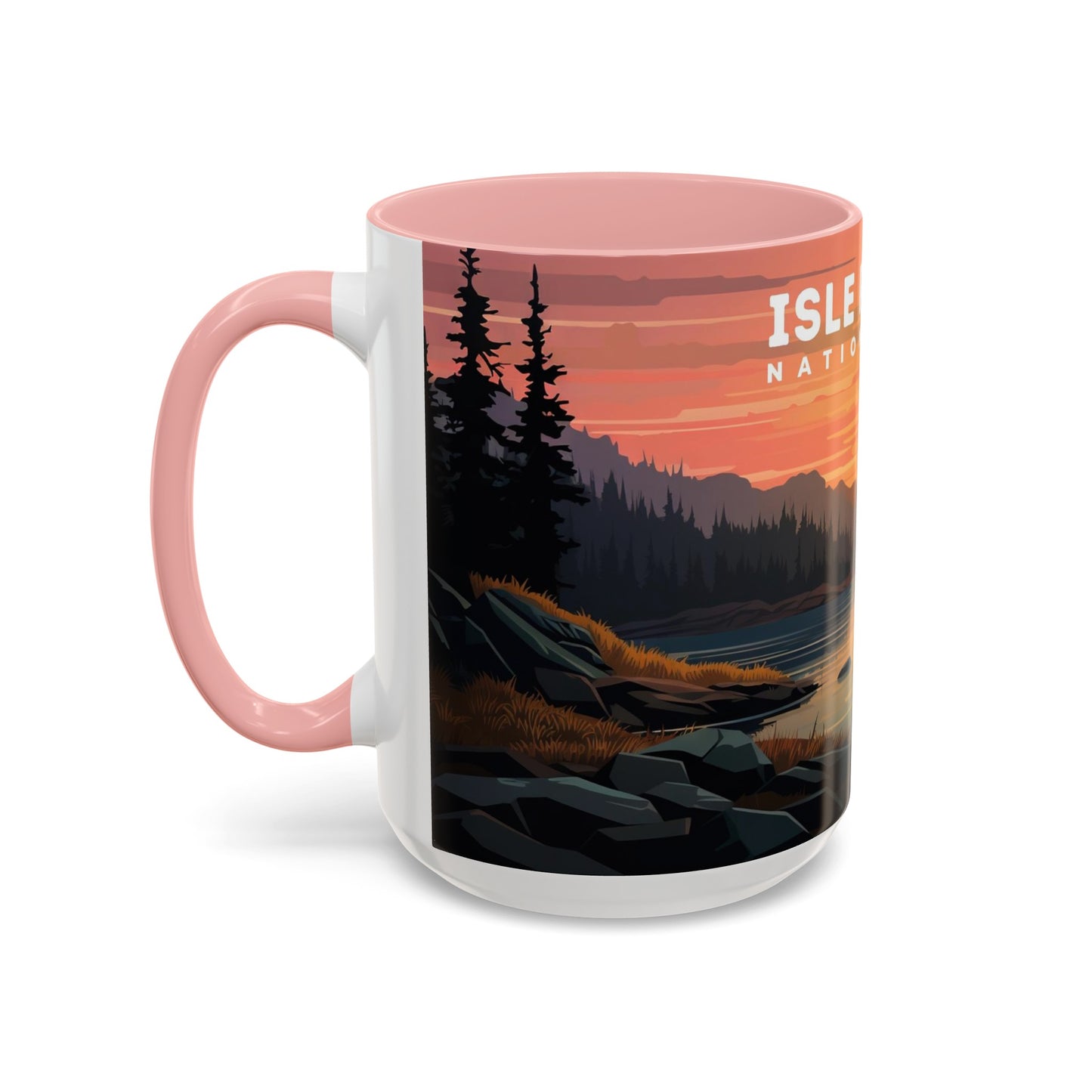 Isle Royale National Park Mug | Accent Coffee Mug (11, 15oz)