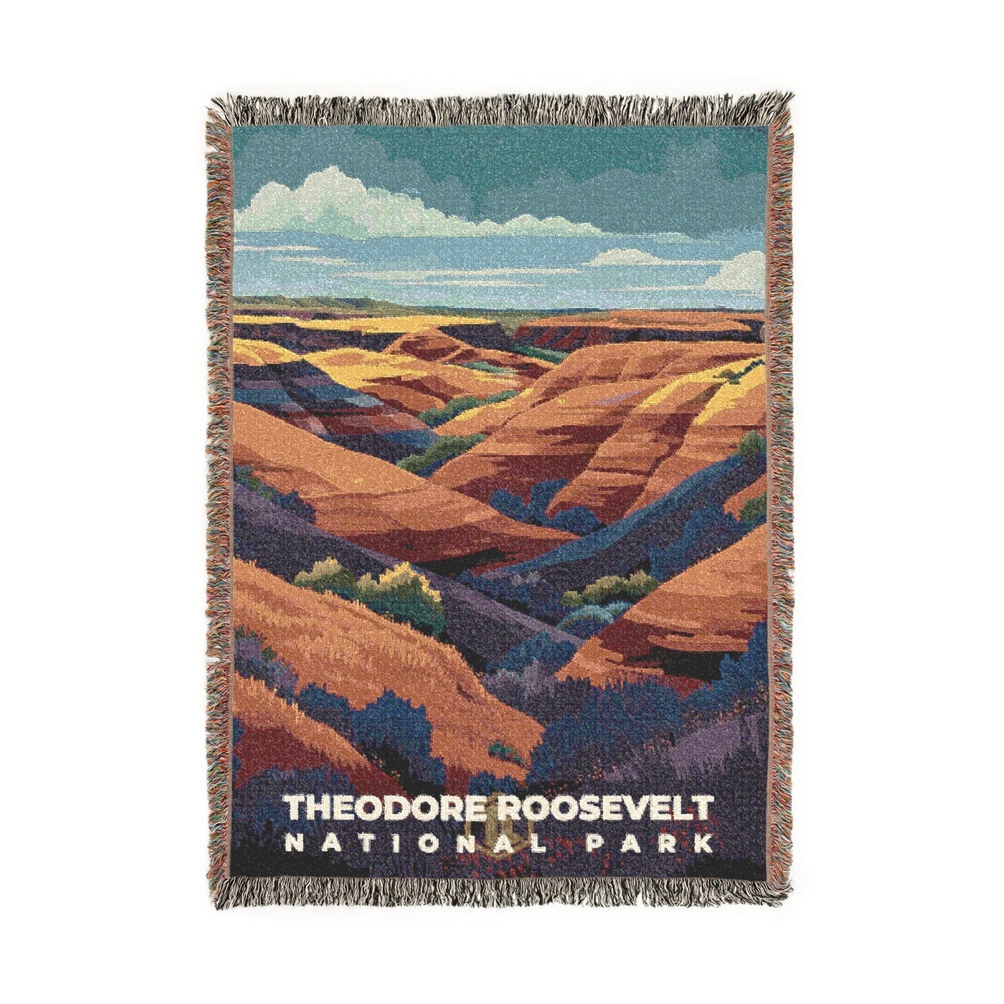 Theodore Roosevelt National Park Woven Blanket | S20