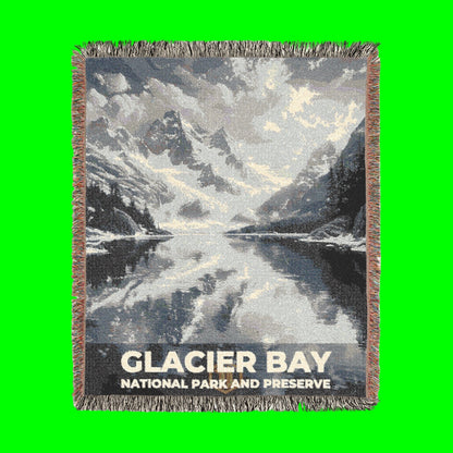 Glacier Bay National Park Woven Blanket | S15