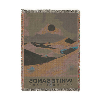White Sands National Park Woven Blanket | S11
