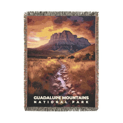 Guadalupe Mountains National Park Woven Blanket | S10