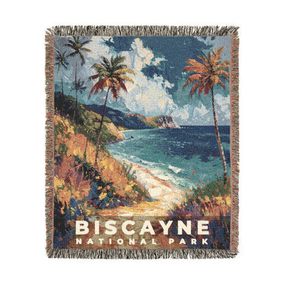 Biscayne National Park Woven Blanket | S14