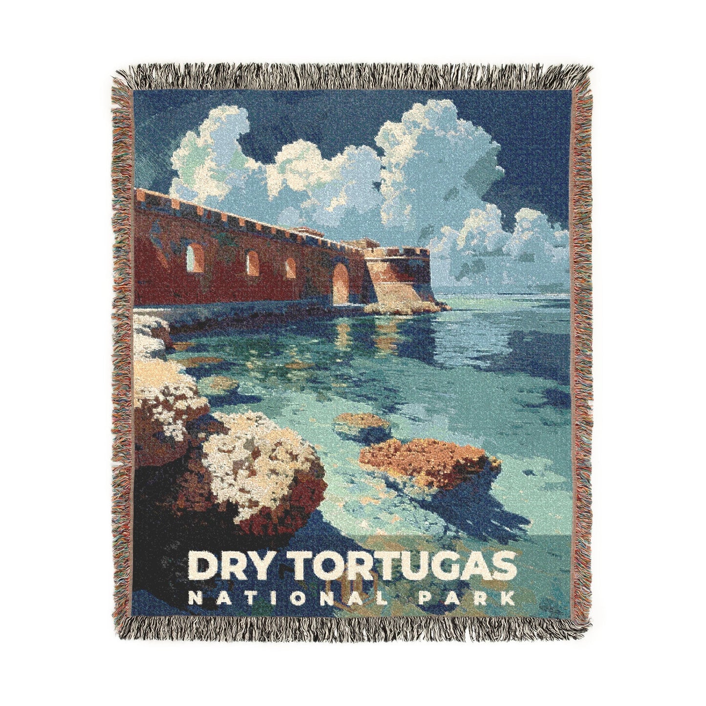 Dry Tortugas National Park Woven Blanket | S11
