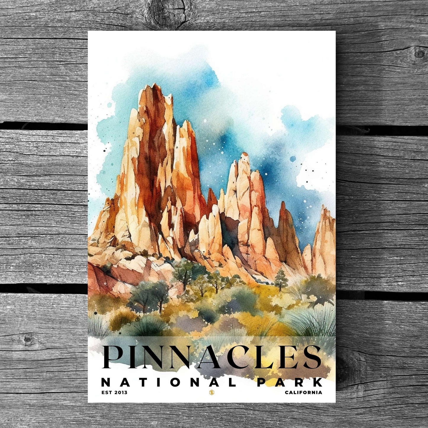 Pinnacles National Park Poster | S04