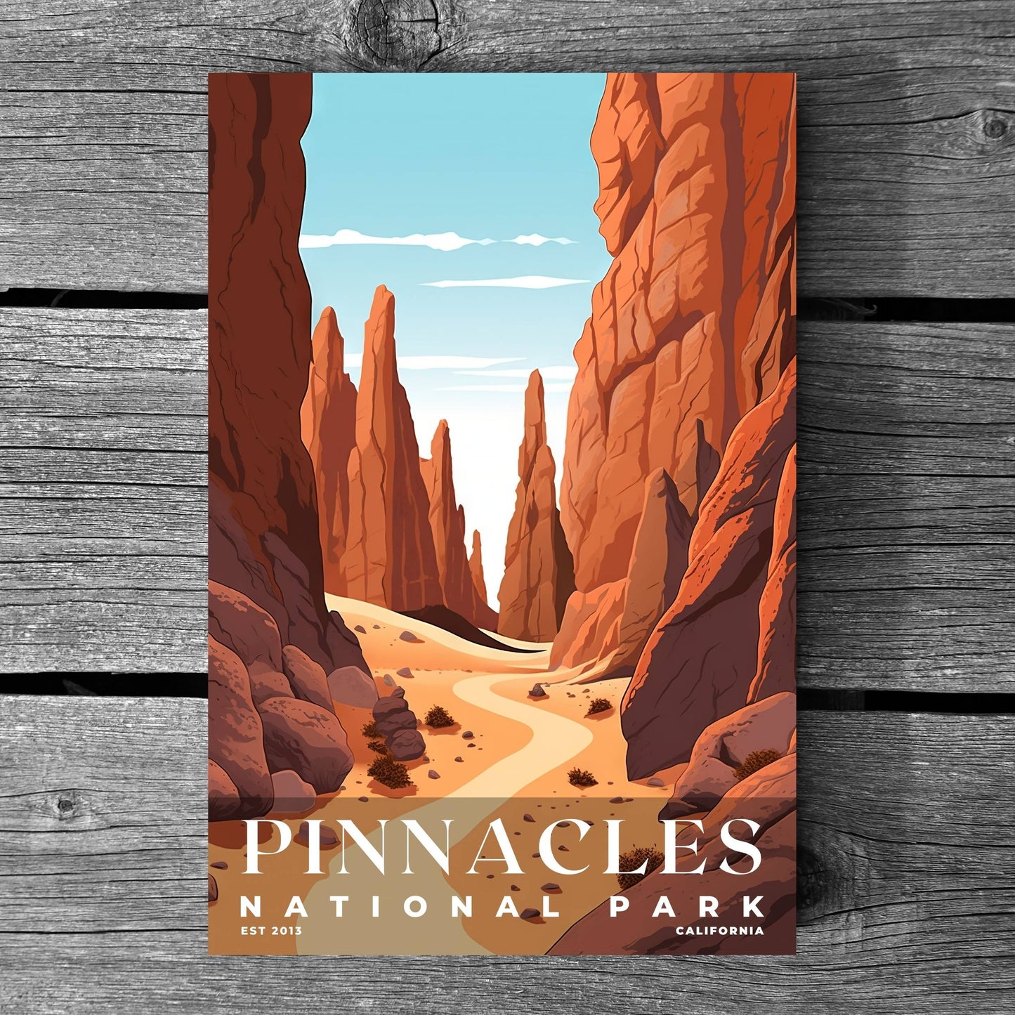 Pinnacles National Park Poster | S03