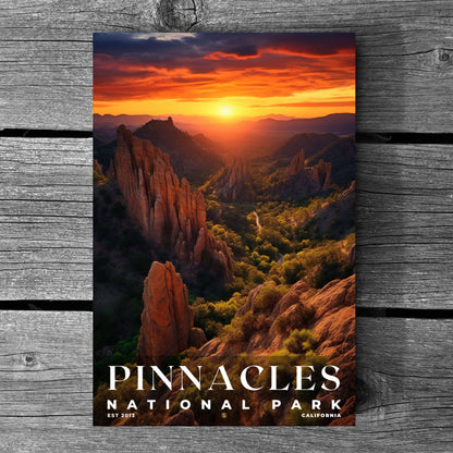 Pinnacles National Park Poster | S10