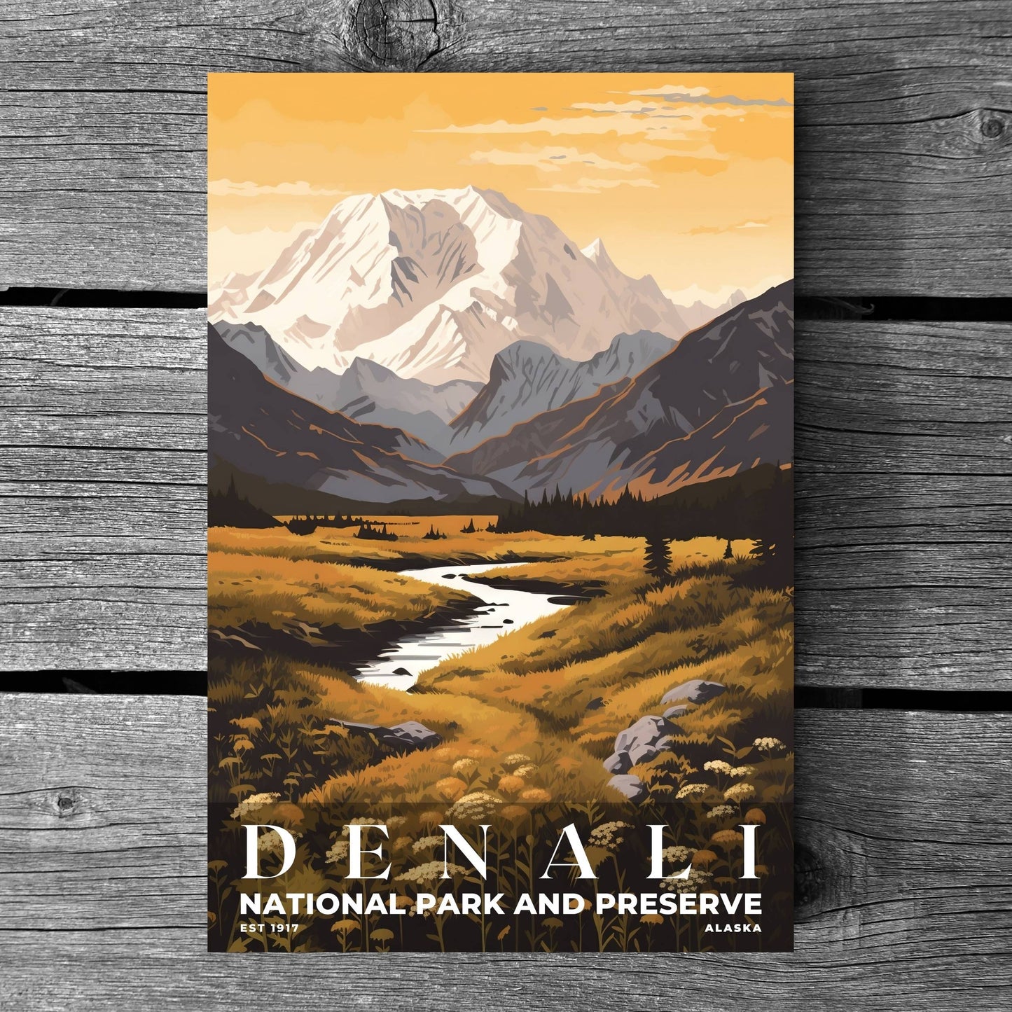 Denali National Park Poster | S03