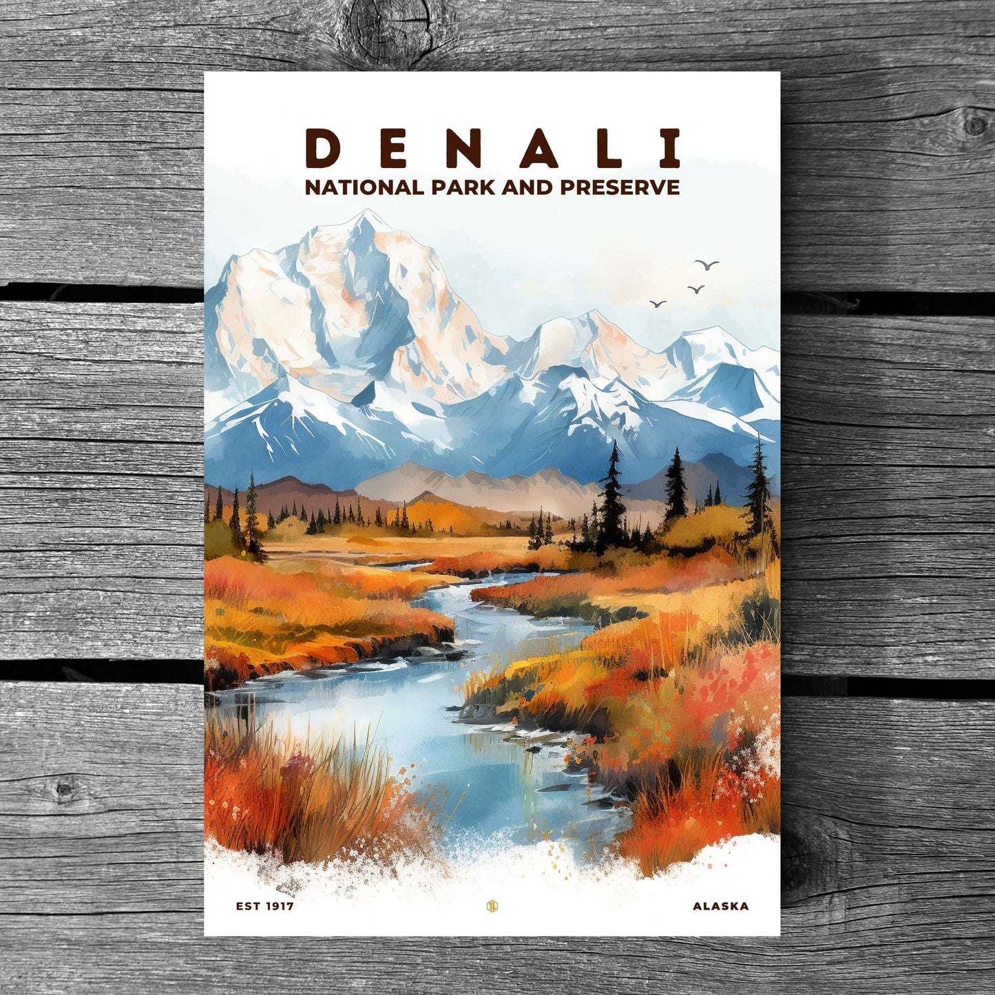 Denali National Park Poster | S08