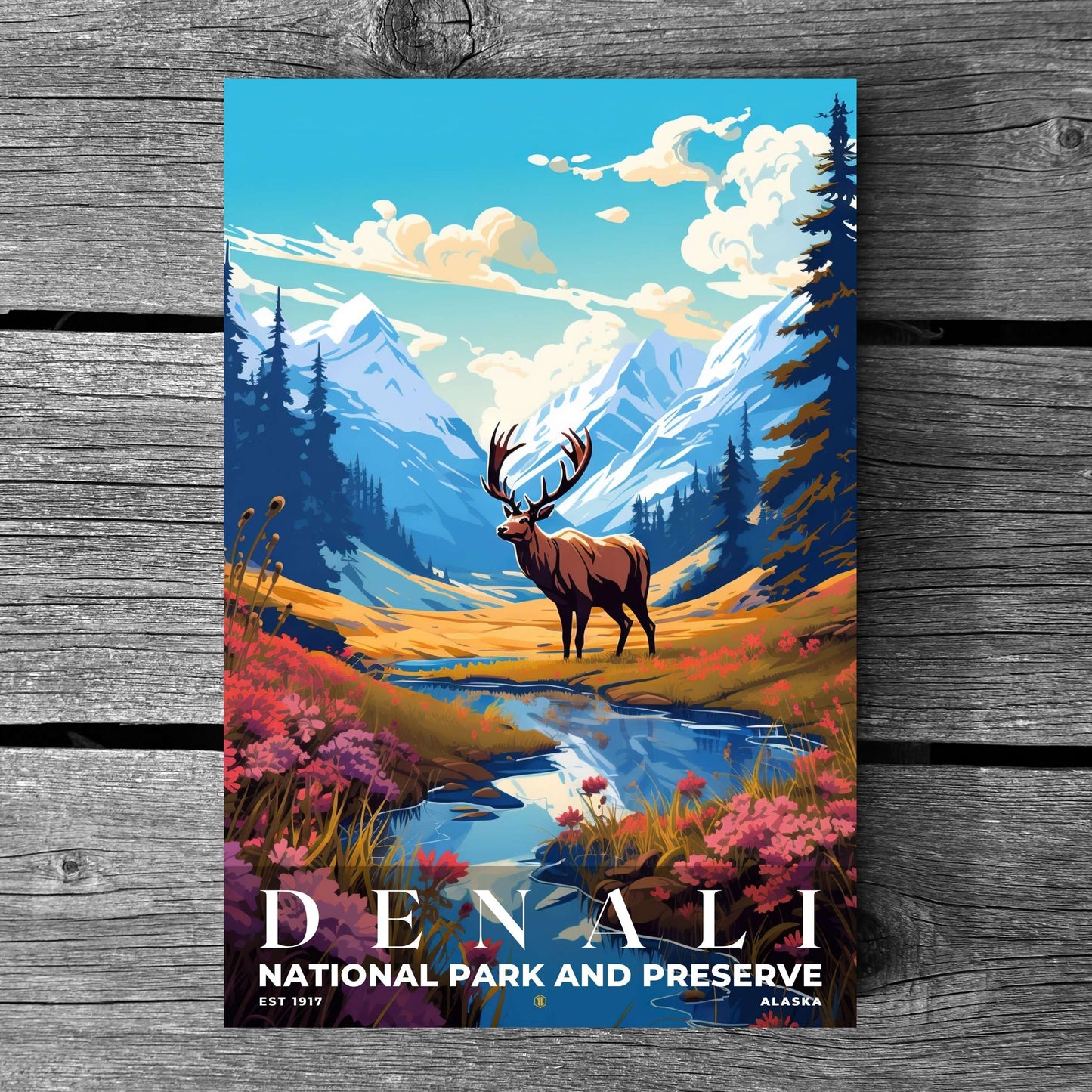 Denali National Park Poster | S07