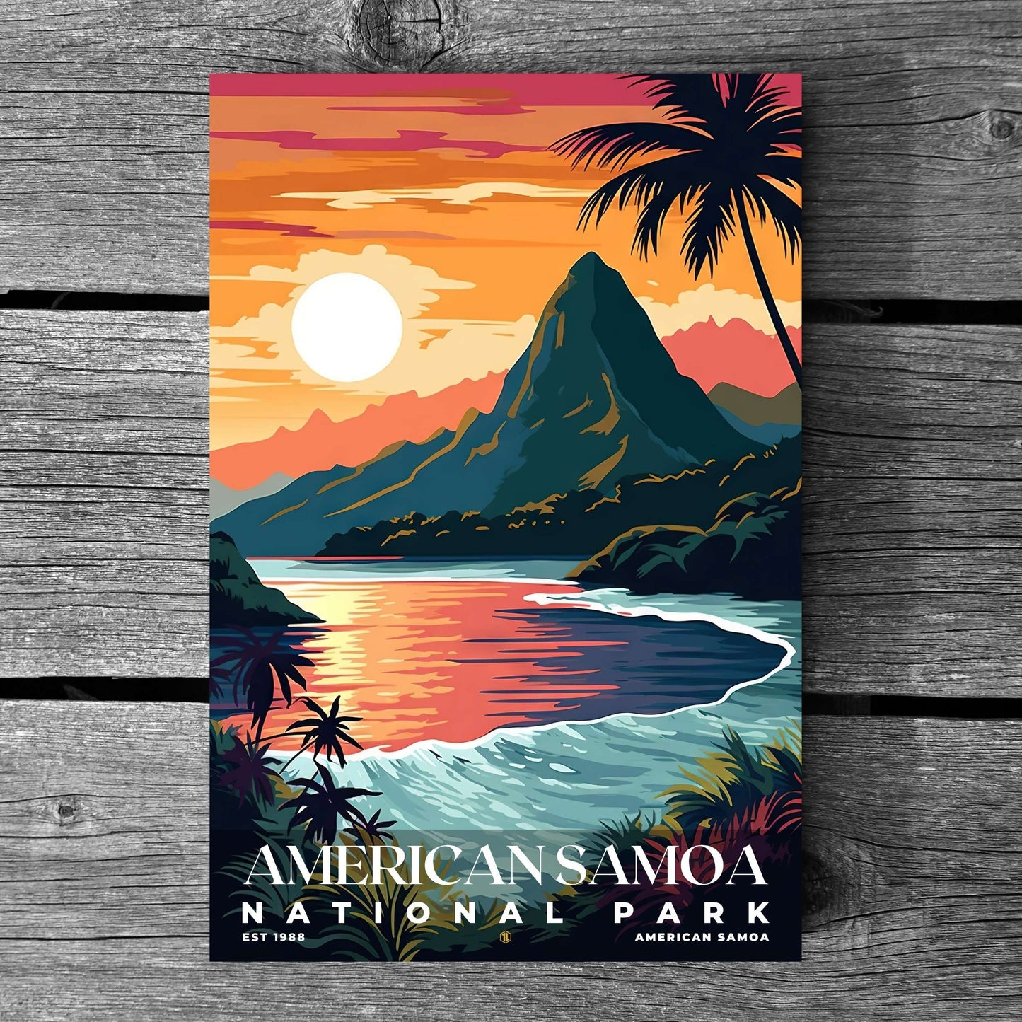 American Samoa National Park Poster | S05