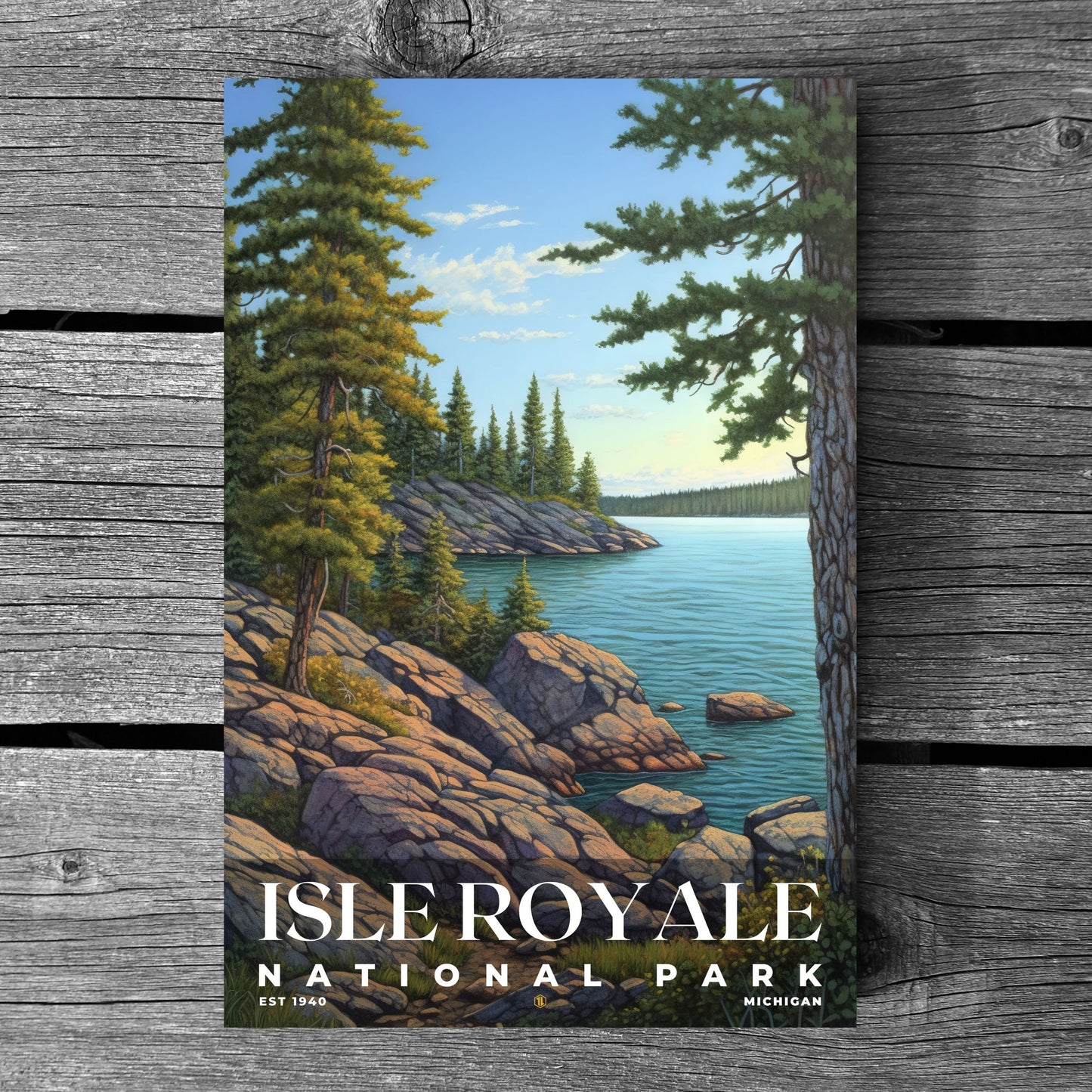 Isle Royale National Park Poster | S02