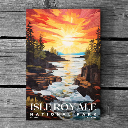 Isle Royale National Park Poster | S09