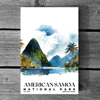 American Samoa National Park Poster | S04