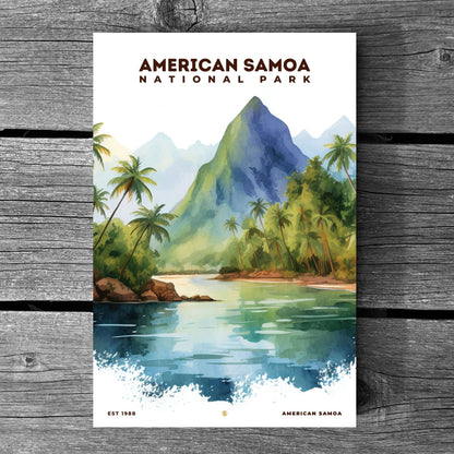 American Samoa National Park Poster | S08