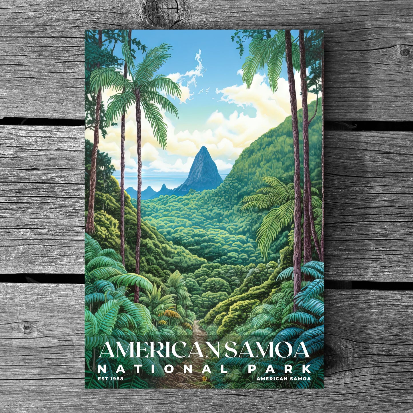 American Samoa National Park Poster | S02