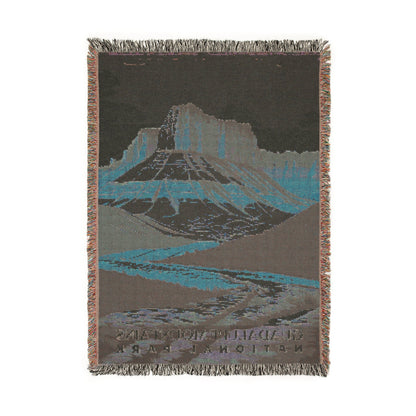 Guadalupe Mountains National Park Woven Blanket | S01