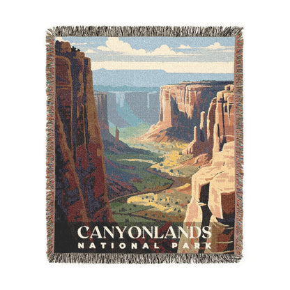 Canyonlands National Park Woven Blanket | S01