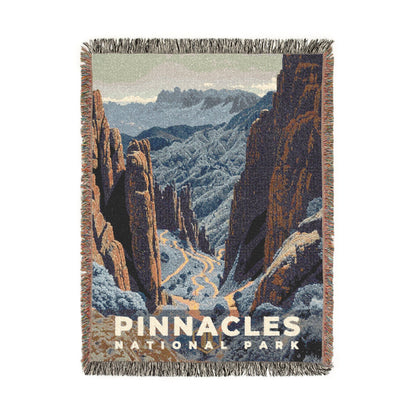 Pinnacles National Park Woven Blanket | S19