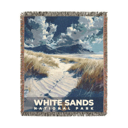 White Sands National Park Woven Blanket | S13